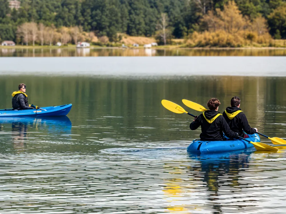Paddle through the heart of Furnas